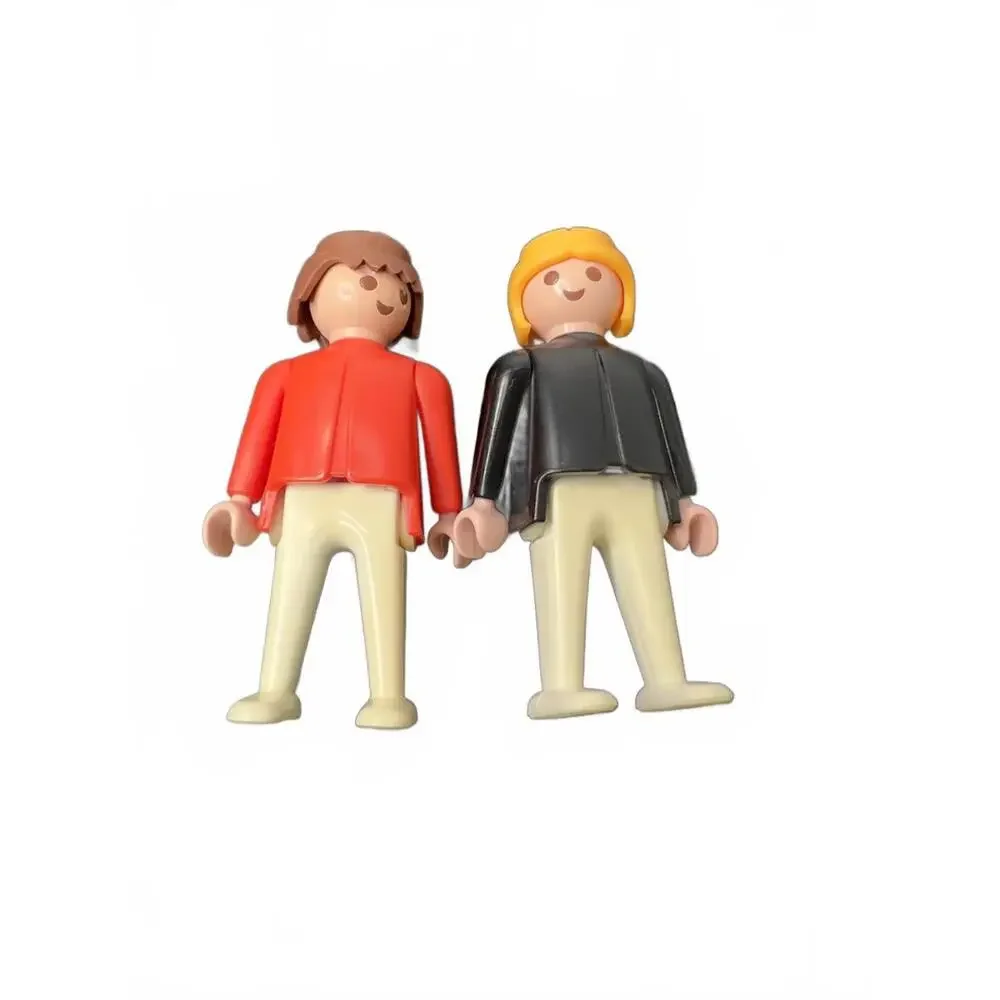 Vintage Playmobil Figures Set of 2 with Accessories